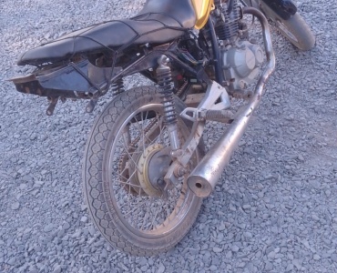 PM apreende motocicleta com sinais de adulteração no povoado de Catita.