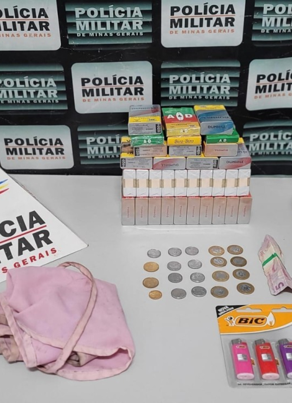 PM age rápido e prende suspeito de cometer furto em estabelecimento comercial no centro de Pará de Minas.