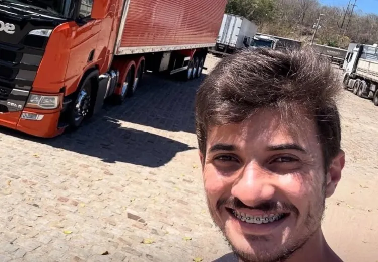 João Monlevade – Influenciador e caminhoneiro morre em acidente na BR-381