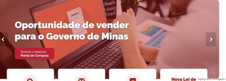 Governo de Minas lança plataforma digital que agiliza compras públicas em até 80%