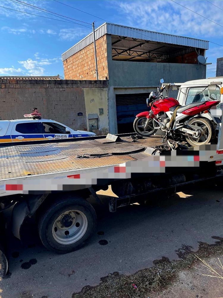 NOVA SERRANA (MG) – Polícia Militar recupera motocicleta furtada após denúncia anônima