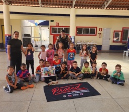 Em Igaratinga, o projeto PROERD nas escolas está de volta.