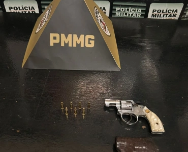 Homem é preso por porte ilegal de arma de fogo em São José da Varginha