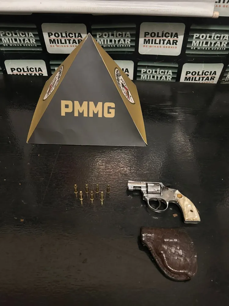 Homem é preso por porte ilegal de arma de fogo em São José da Varginha