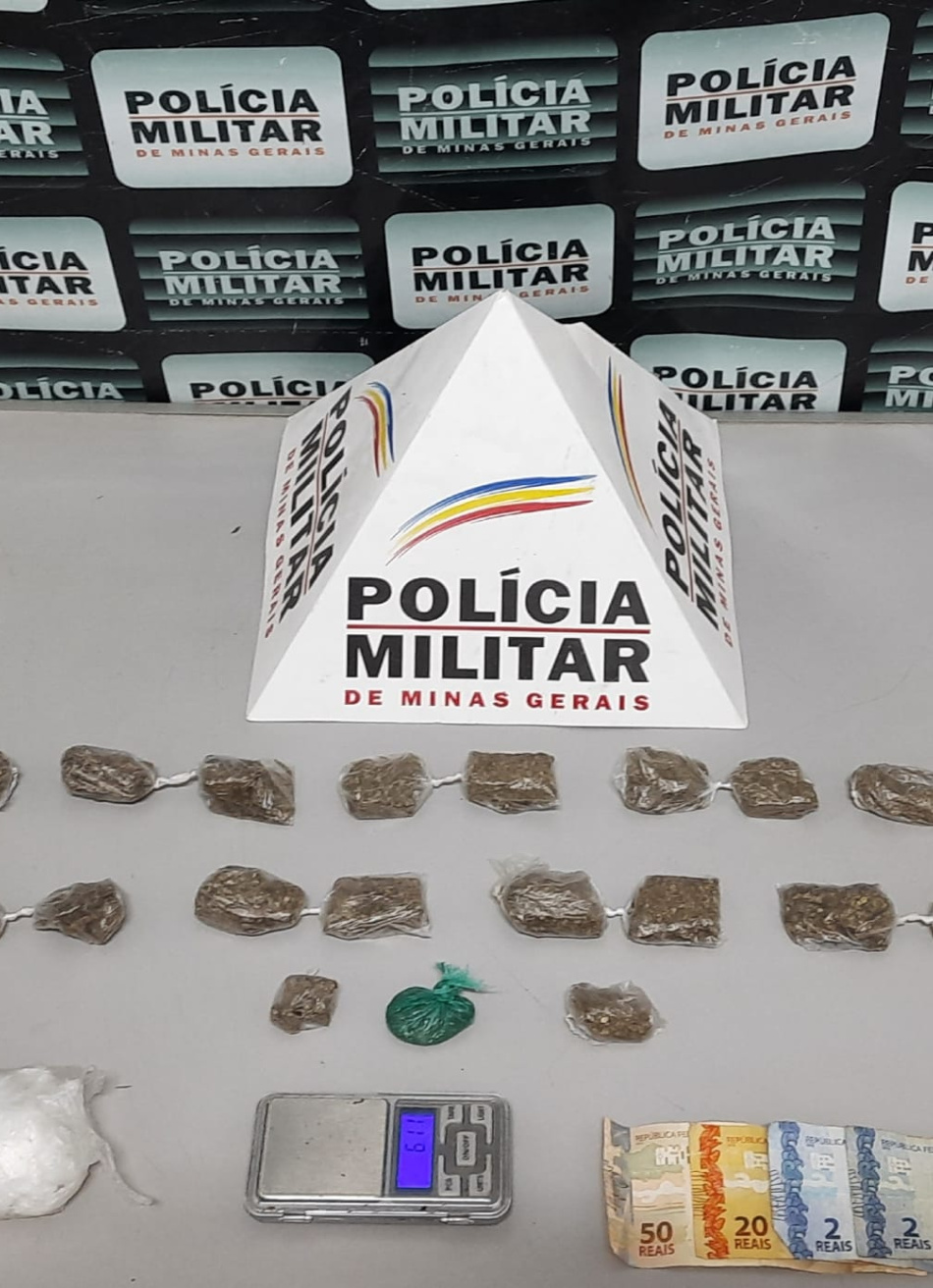 Adolescente é apreendido no bairro Nossa Senhora de Fátima acusado de tráfico de drogas