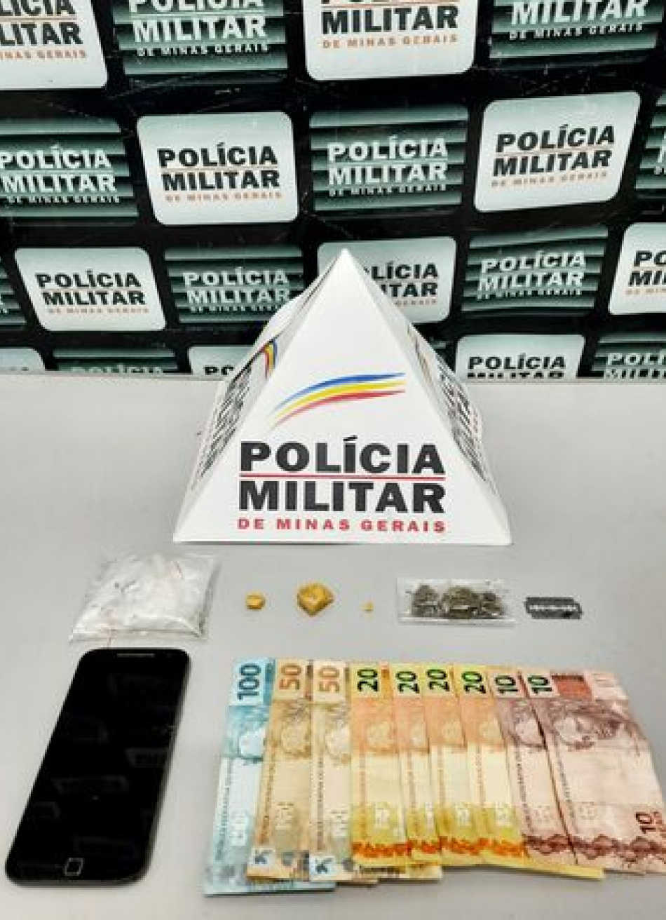 Casal é preso no bairro Recanto da Lagoa com pedras de crack