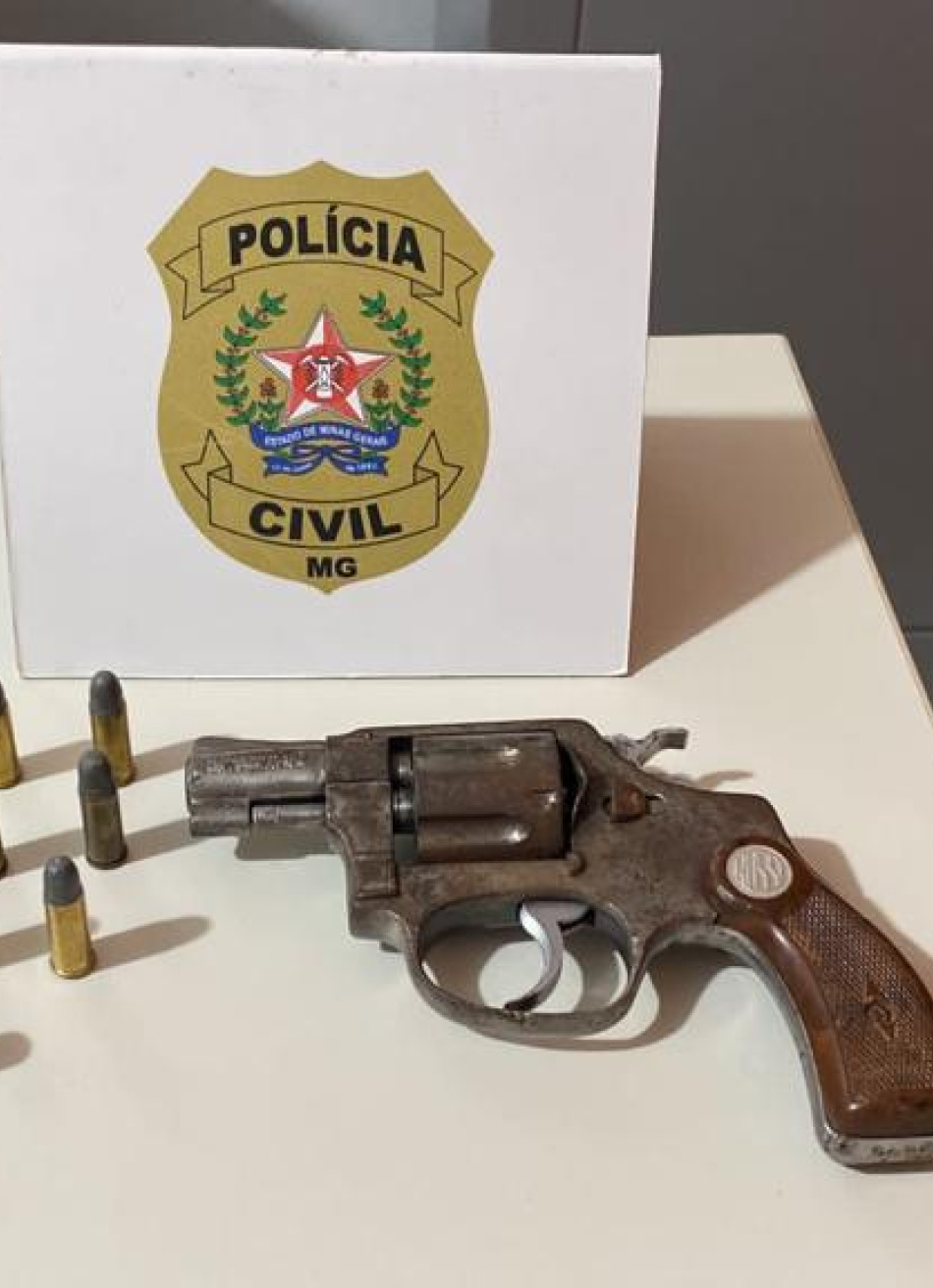 PCMG prendeu homem acusado de duplo homicídio em zona rural da cidade de Pitangui