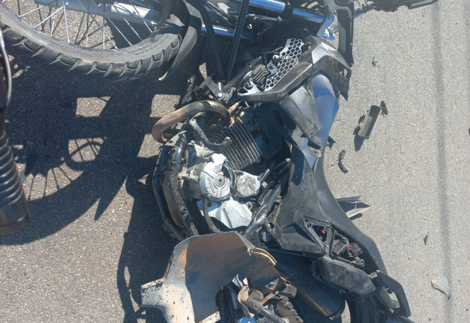 Colisão nas proximidades do Hospital Santa Mônica aciona equipes da Guarda Civil Municipal e do SAMU