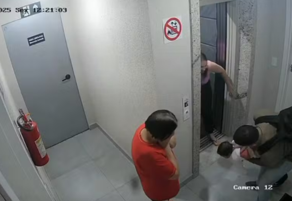 Policial Militar salva bebê engasgada enquanto aguardava elevador em Divinópolis