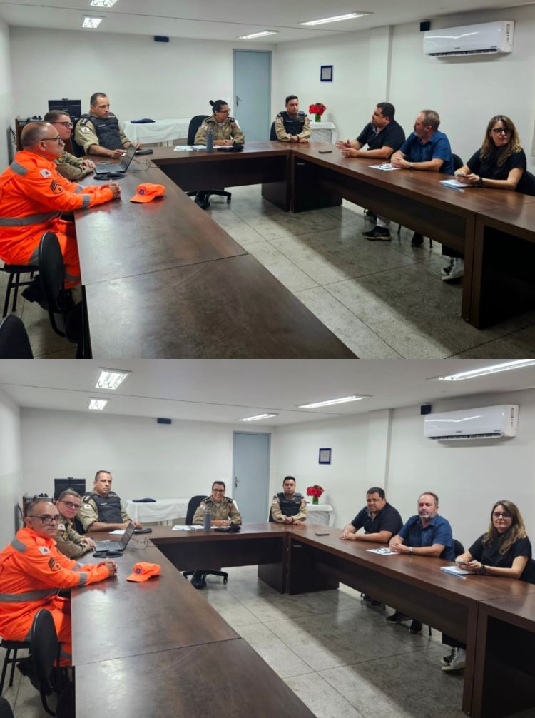 NOVA SERRANA/MG – 60º BPM REALIZA REUNIÃO DE PLANEJAMENTO PARA O EVENTO “RODEIO SHOW EM PITANGUI”