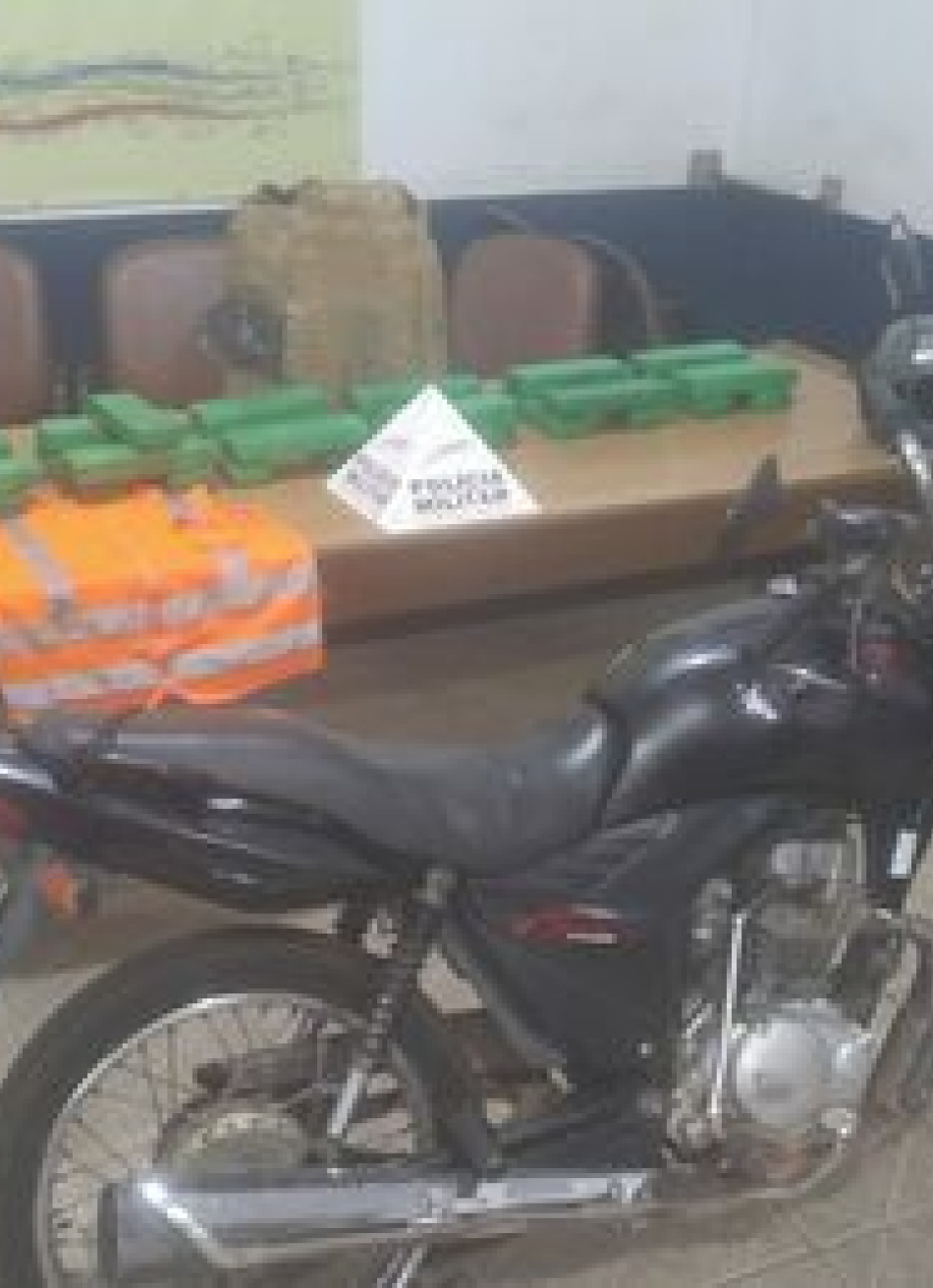 Polícia Militar apreende aproximadamente 37 quilos de maconha durante operação em Nova Lima