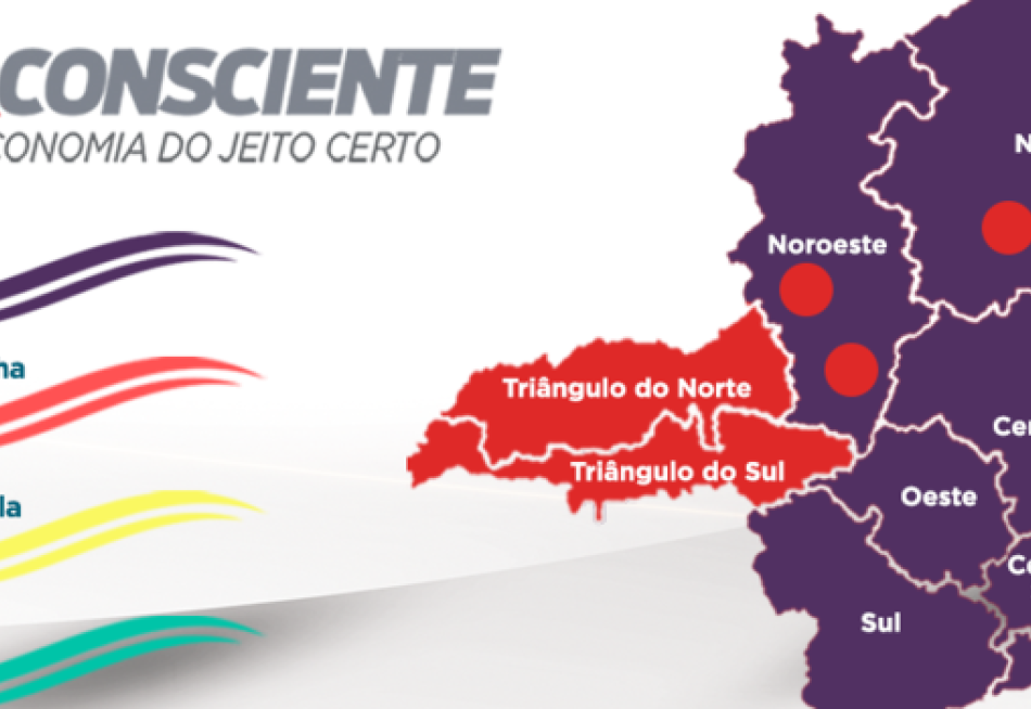 Estado mantém avanço da macro Triângulo do Sul e de três microrregiões para a Onda Vermelha na próxima segunda-feira