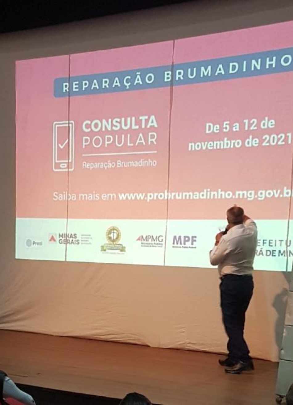 Consulta Popular, Reparação Brumadinho começa nesta sexta-feira em Pará de Minas e mais 25 municípios