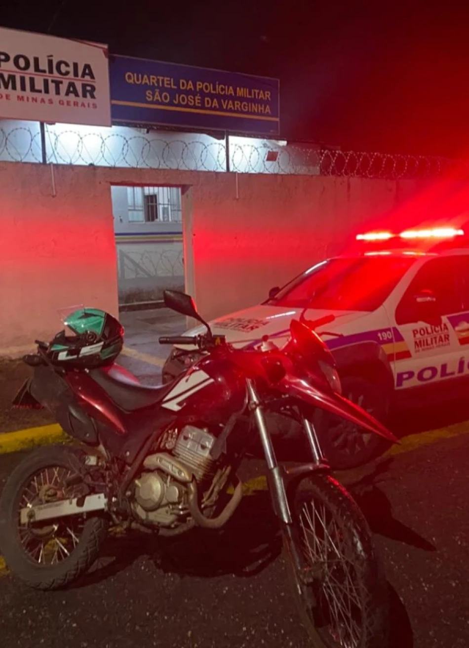 PM apreende menores por direção perigosa em São José da Varginha