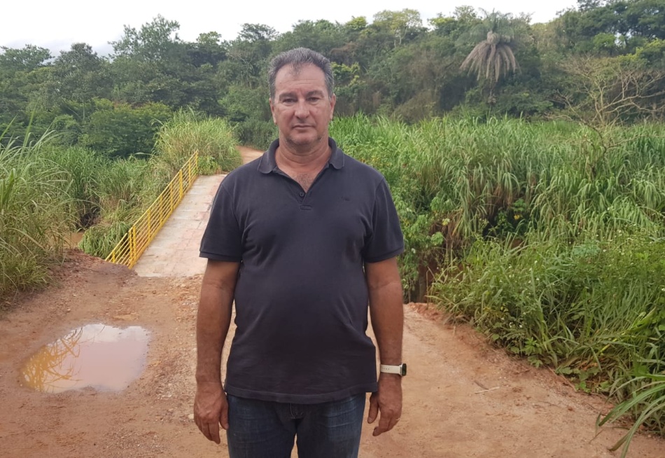 Secretário Municipal de Obras e Infraestrutura visita área rural de Pará de Minas atingida pela chuva