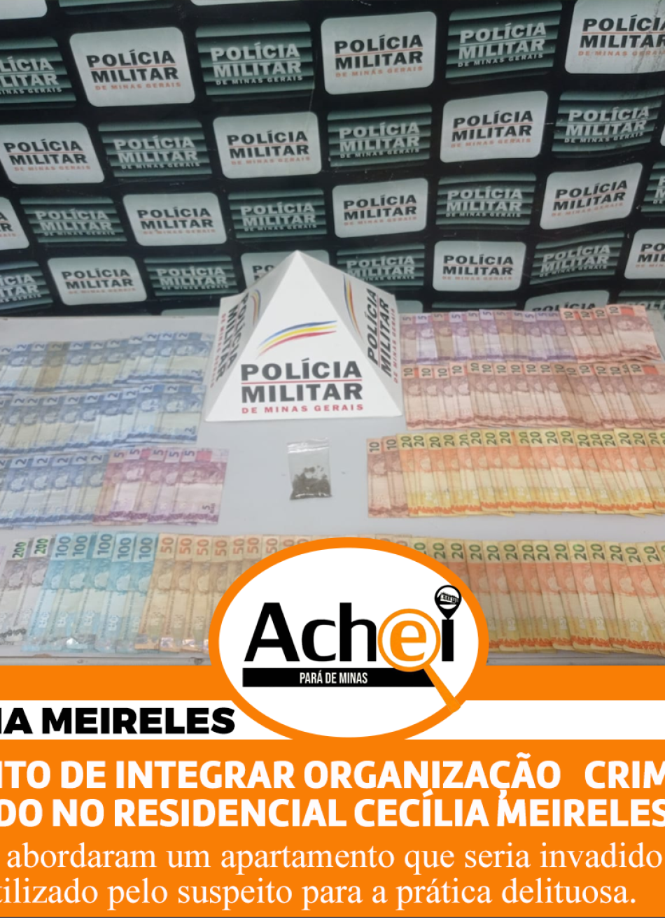 SUSPEITO DE INTEGRAR ORGANIZAÇÃO CRIMINOSA É DETIDO NO CECÍLIA MEIRELES.