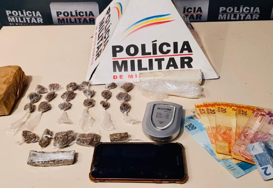 Menor é apreendido em Divinópolis suspeito de tráfico de drogas