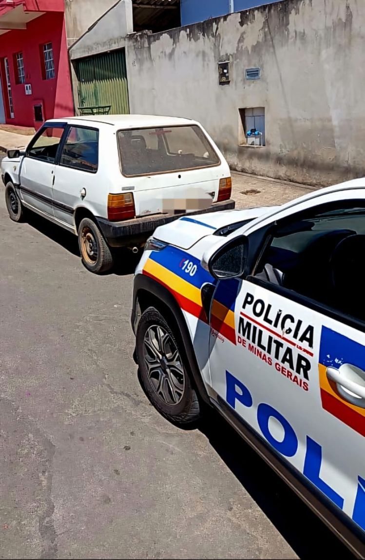Homem é preso por receptação e veículo furtado é recuperado pela Polícia Militar em Nova Serrana