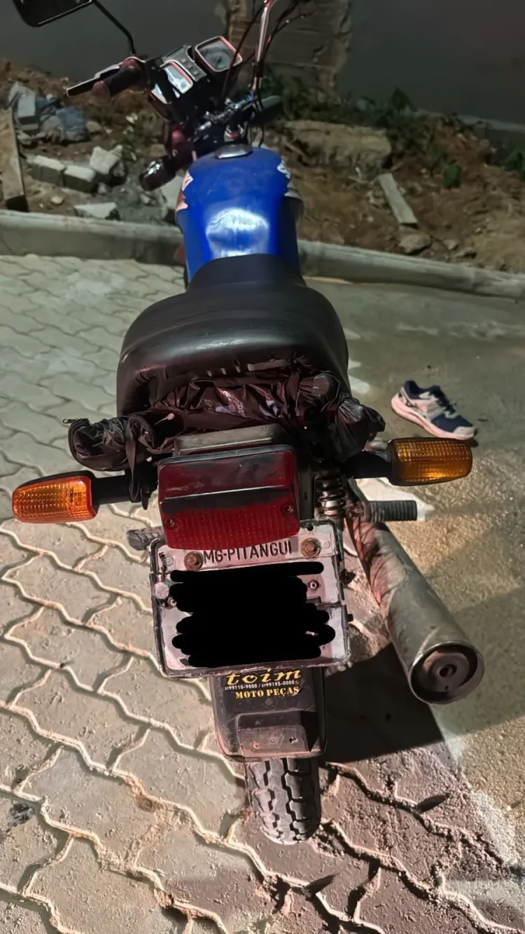 GCM prende homem e apreende motocicleta com sinais de adulteração em Nova Serrana