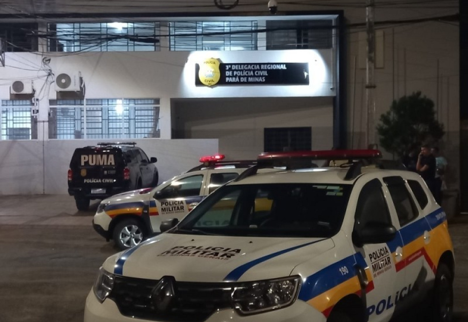 Gestante é presa com caminhonete furtada e clonada em Pará de Minas; helicóptero foi usado na operação