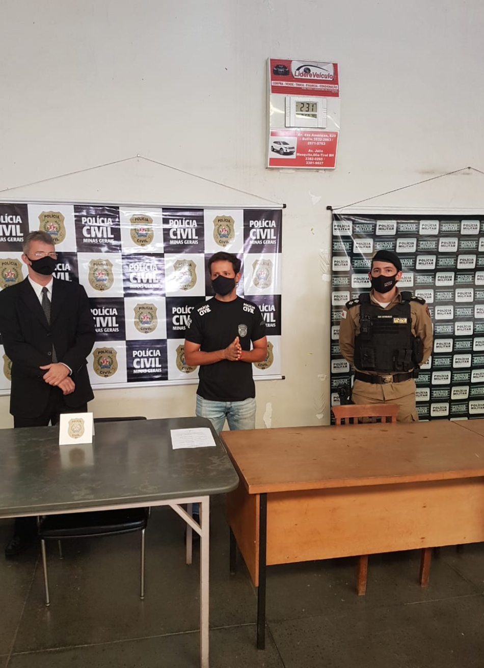 Polícias Civil e Militar apresentam ações preventivas em Pará de Minas para as eleições do próximo domingo