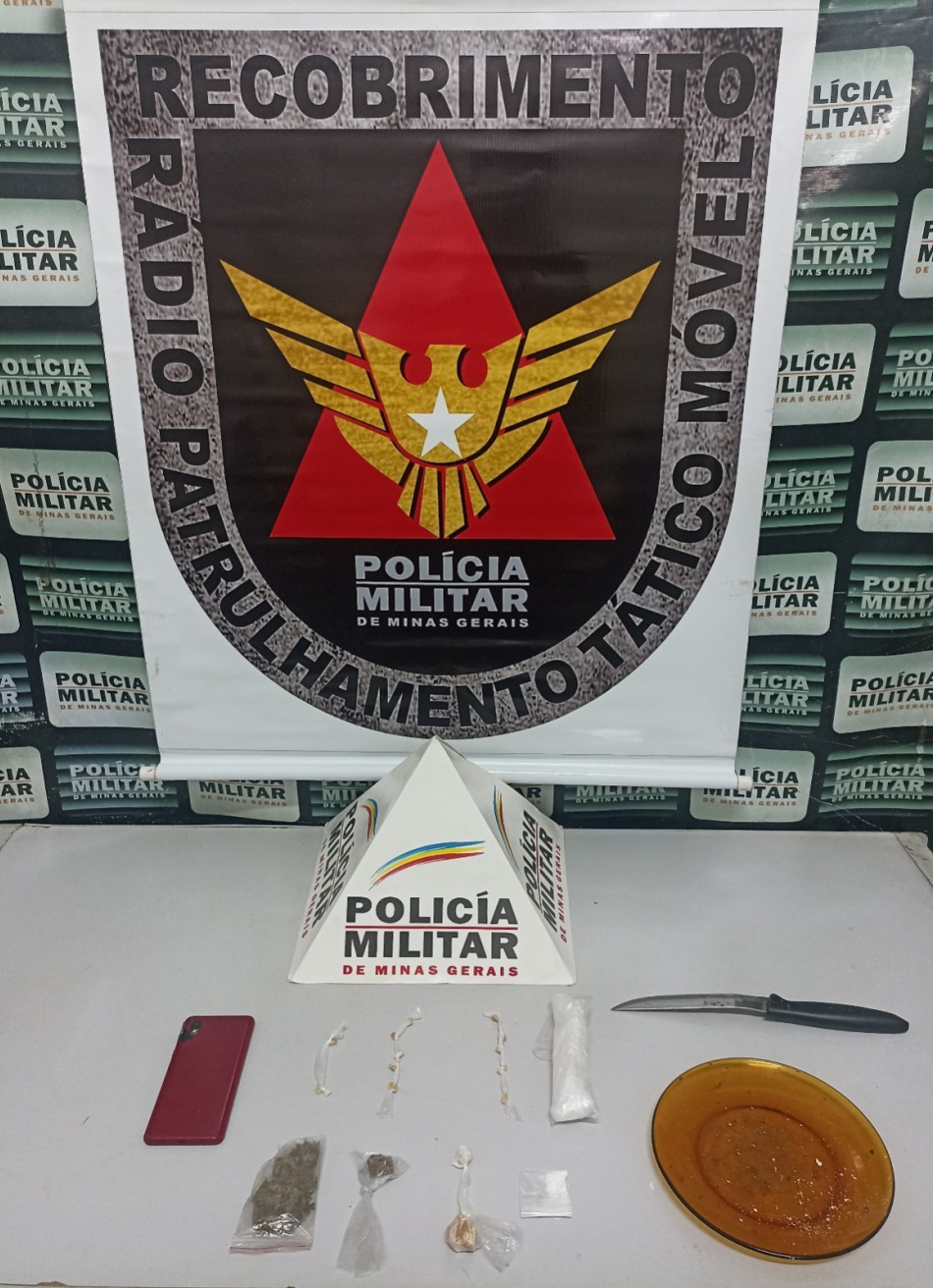 PM prende foragido da justiça e suspeitos de tráfico em operações realizadas na quarta-feira (22)