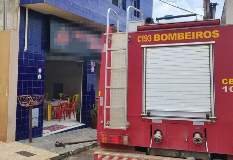 Incêndio em Restaurante Mobiliza Corpo de Bombeiros em Itaúna