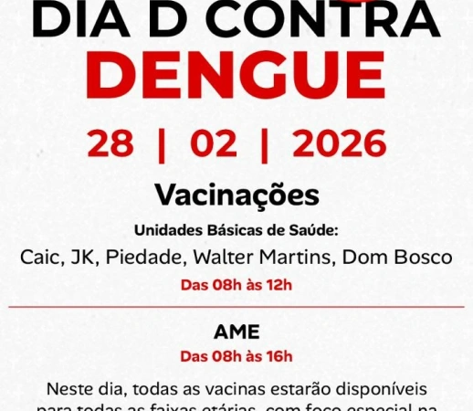 Prefeitura intensifica ações de combate à dengue com mutirão e dia D em Pará de Minas
