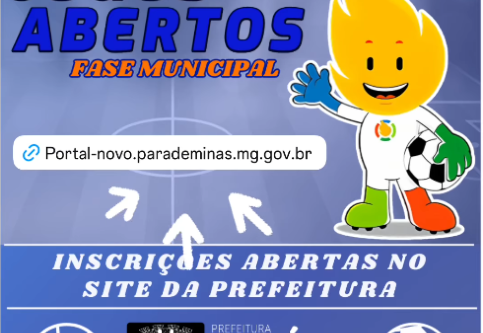 Inscrições Abertas para os Jogos Abertos de Pará de Minas: Novas Modalidades e Diversidade para Todos