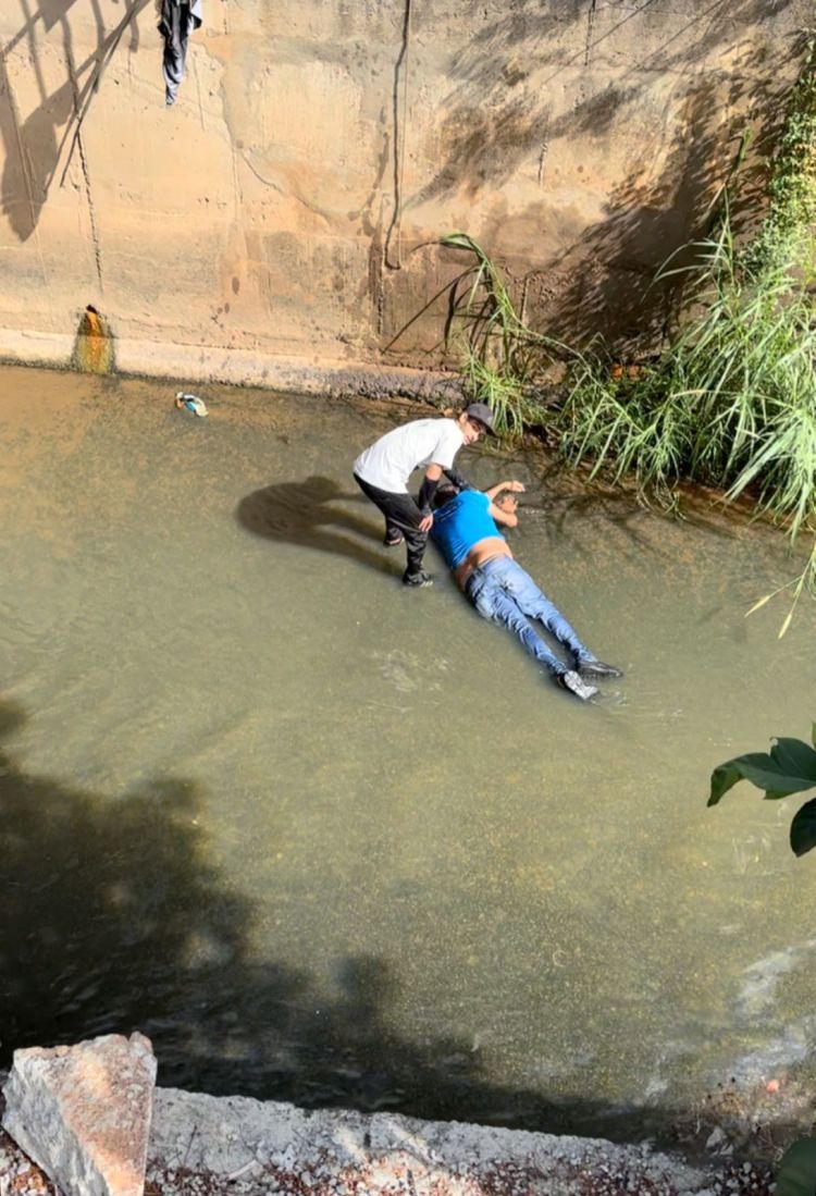 Homem de 51 anos cai no Ribeirão Paciência.
