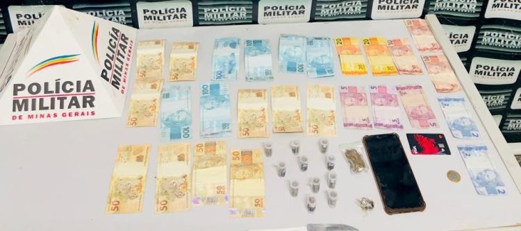 Pará de Minas - Homem é preso por tráfico de drogas no bairro Centro