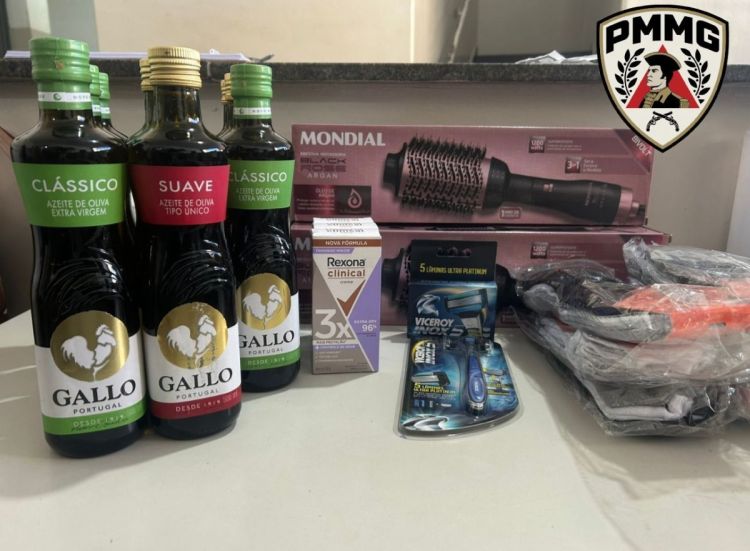 Pará de Minas – Polícia Militar prende jovem e apreende adolescente suspeitas de furto em comércio no bairro Vila Raquel