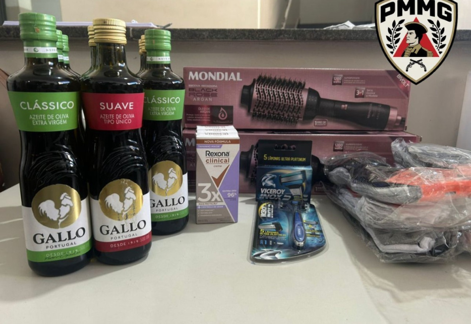 Pará de Minas – Polícia Militar prende jovem e apreende adolescente suspeitas de furto em comércio no bairro Vila Raquel