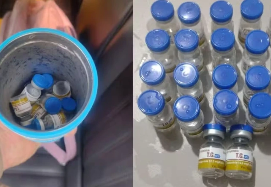 Casal é preso com ampolas de medicamento para emagrecimento sem nota fiscal na MG-050, em Divinópolis