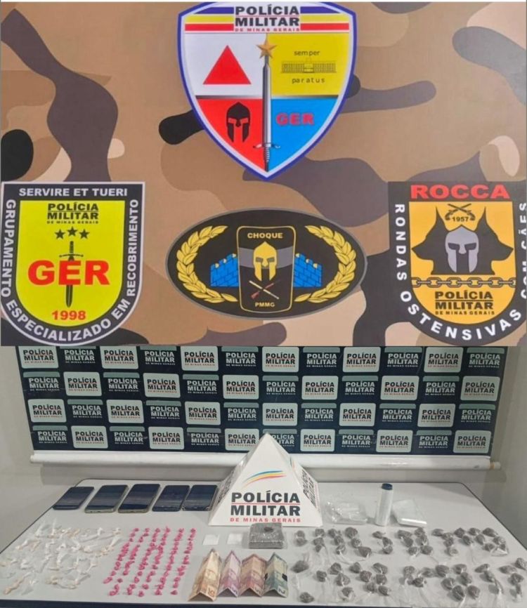 Polícia Militar Realiza Operação e Desarticula Ponto de Tráfico em Nova Serrana