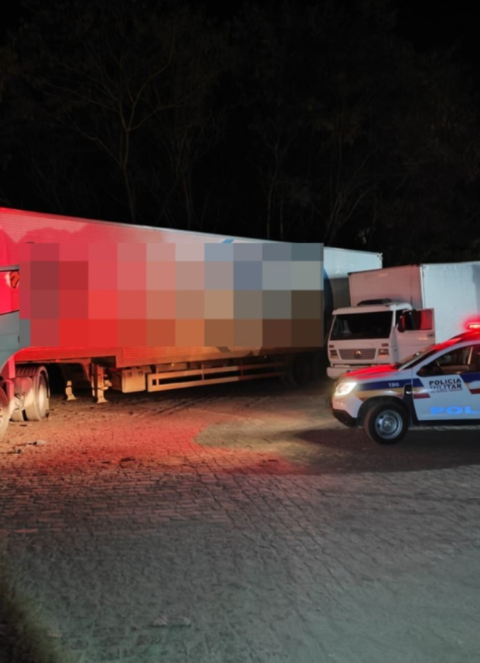 PM frustra roubo de carreta em posto de combustíveis na BR-262