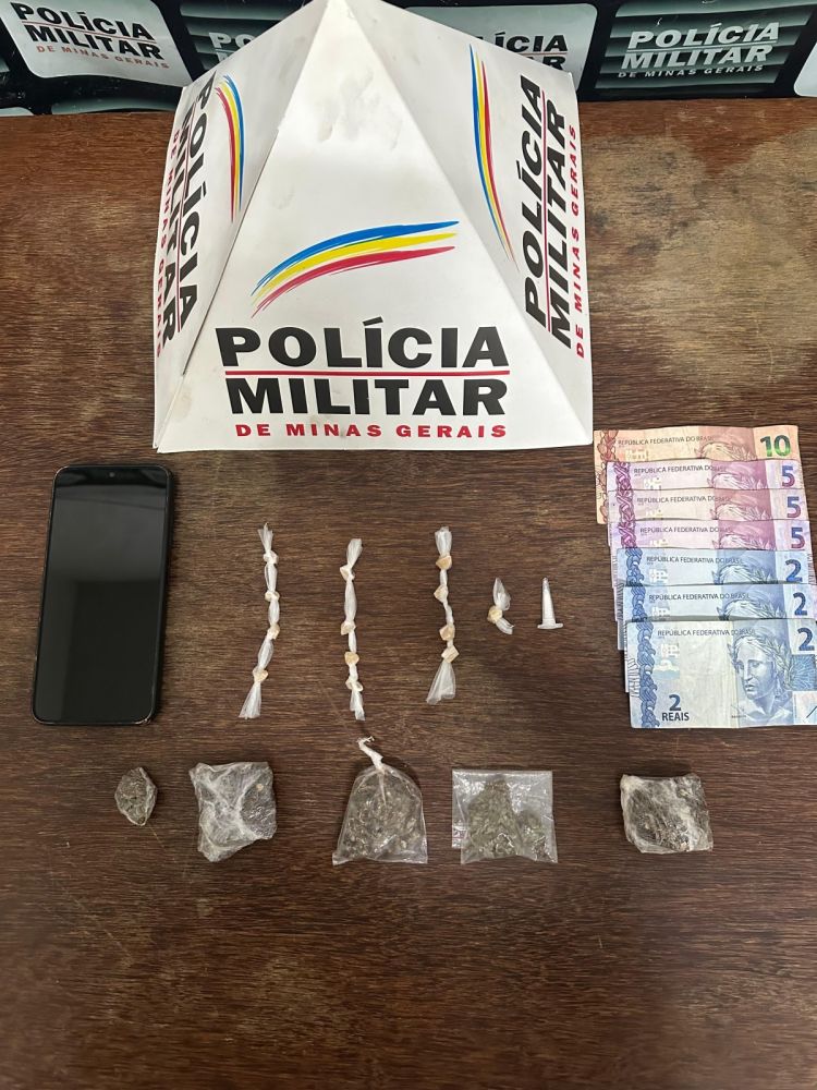 Autor é preso por tráfico de drogas no Bairro Cecília Meireles