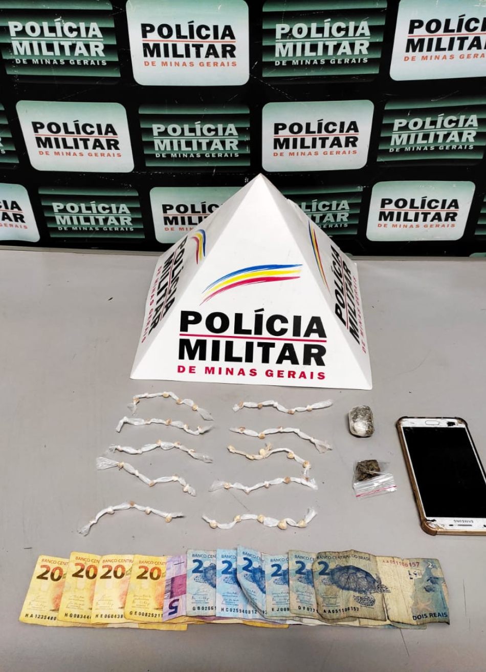 Adolescente é apreendido pela Polícia Militar no bairro São Paulo com grande quantidade de drogas