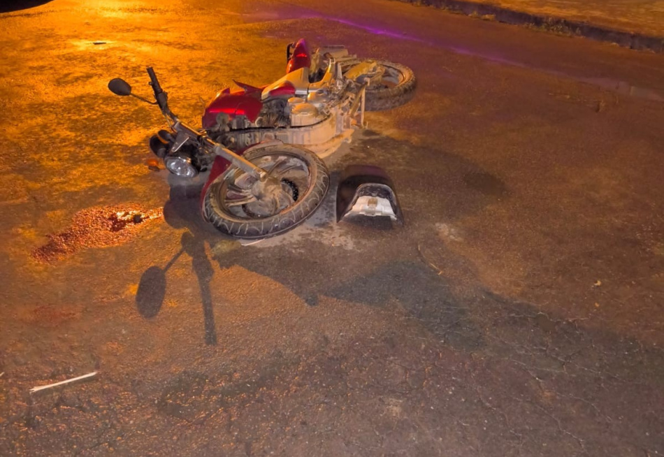 Colisão no bairro Esplanada deixa motociclista ferida