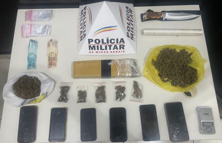 Pará de Minas -Tráfico de Drogas com prisão de autor