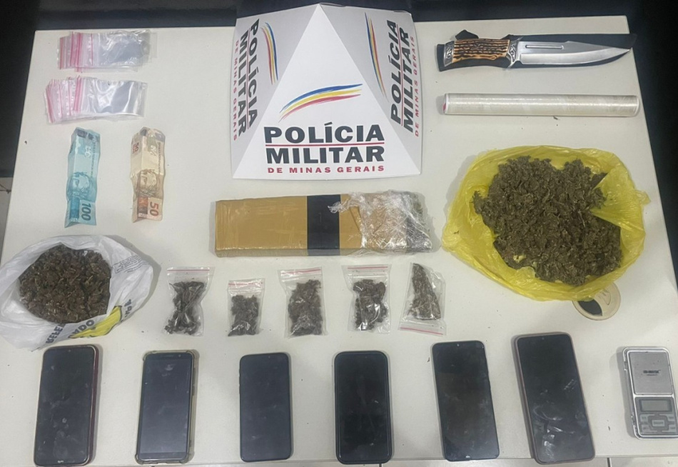 Pará de Minas -Tráfico de Drogas com prisão de autor