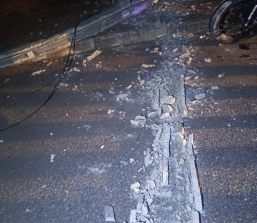 Acidente de trânsito deixa jovem ferida no bairro Redentor em Pará de Minas