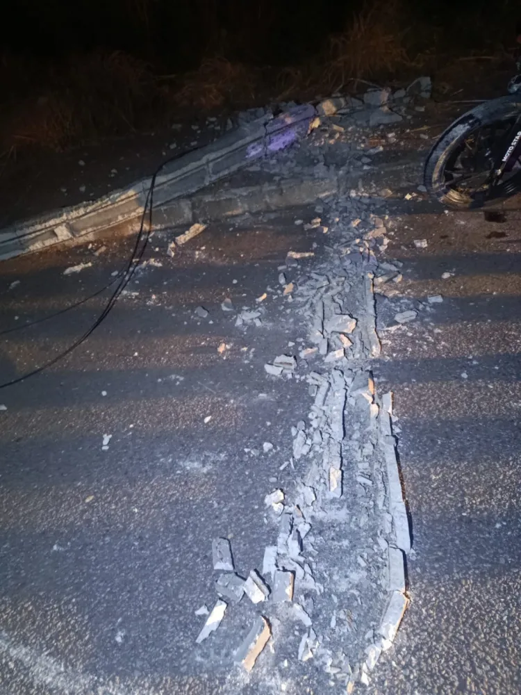 Acidente de trânsito deixa jovem ferida no bairro Redentor em Pará de Minas