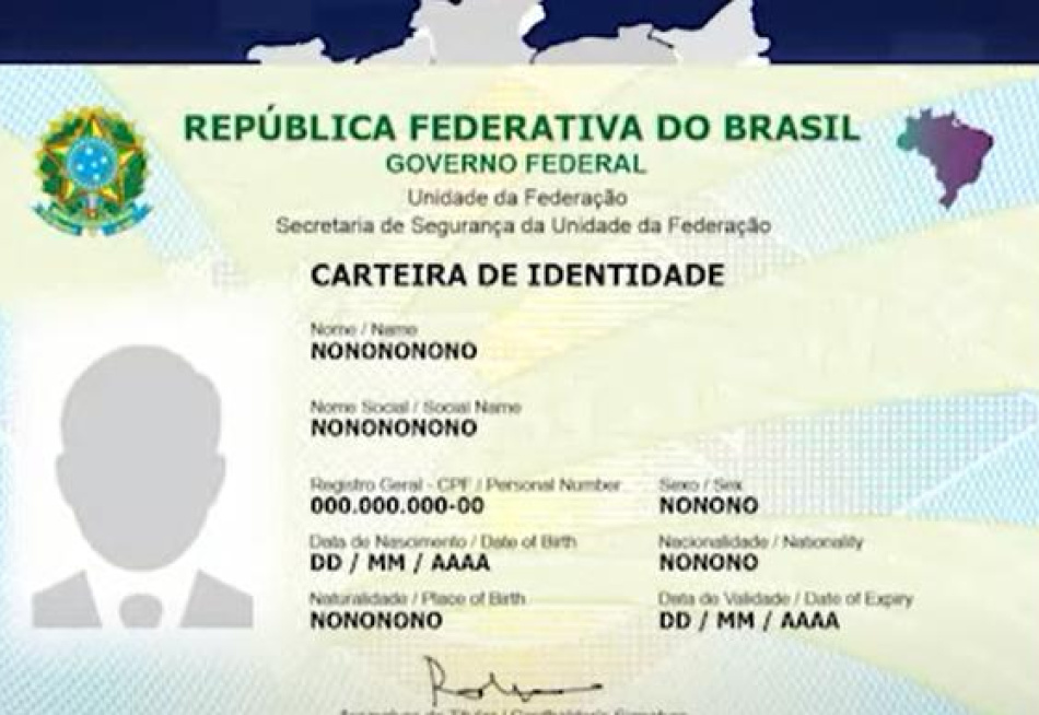 Nova carteira de identidade válida para todo o Brasil entra em vigor nesta terça-feira