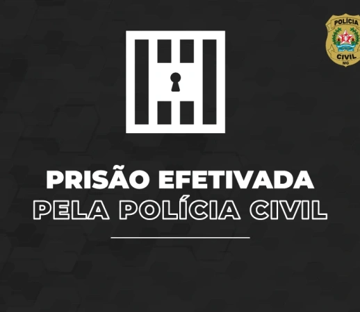 PCMG prende investigado por homicídio em Itaúna.