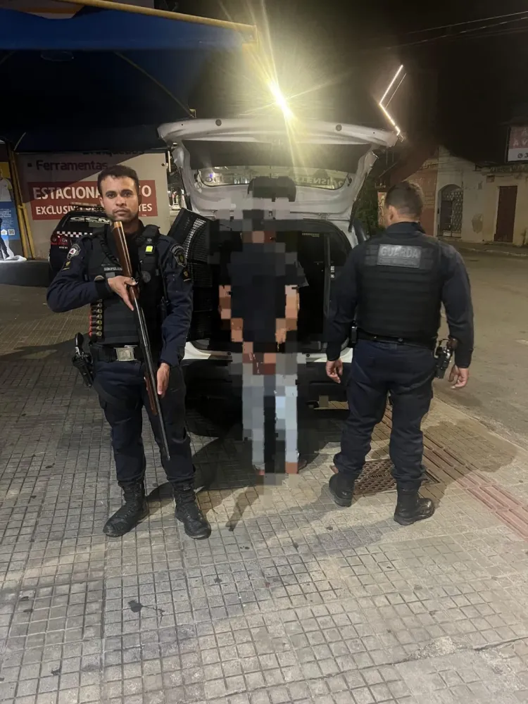 GCM cumpre mandado de prisão durante patrulhamento no centro