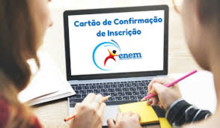 Cartão de inscrição no Enem começa a ser disponibilizado nesta terça-feira