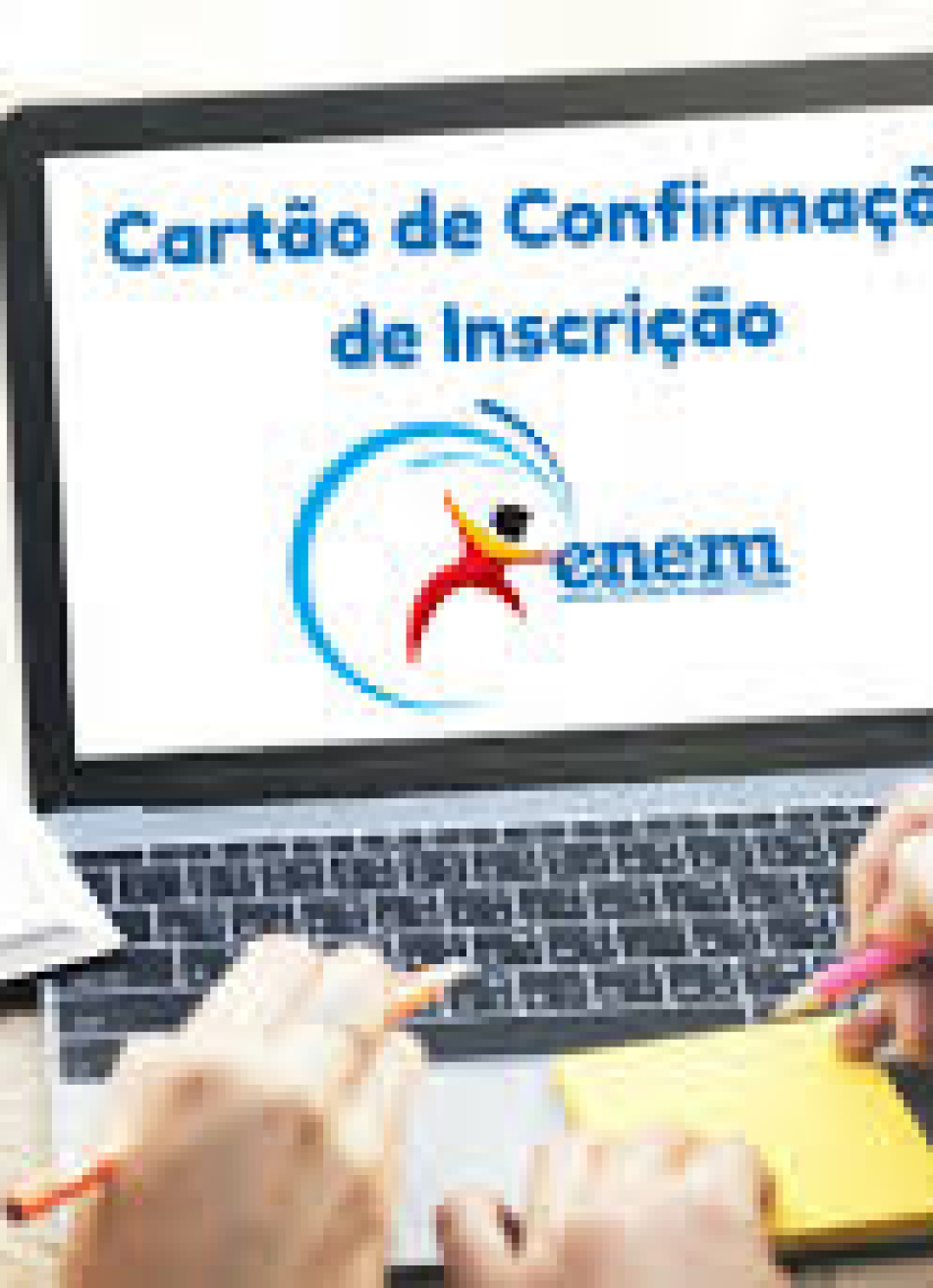 Cartão de inscrição no Enem começa a ser disponibilizado nesta terça-feira