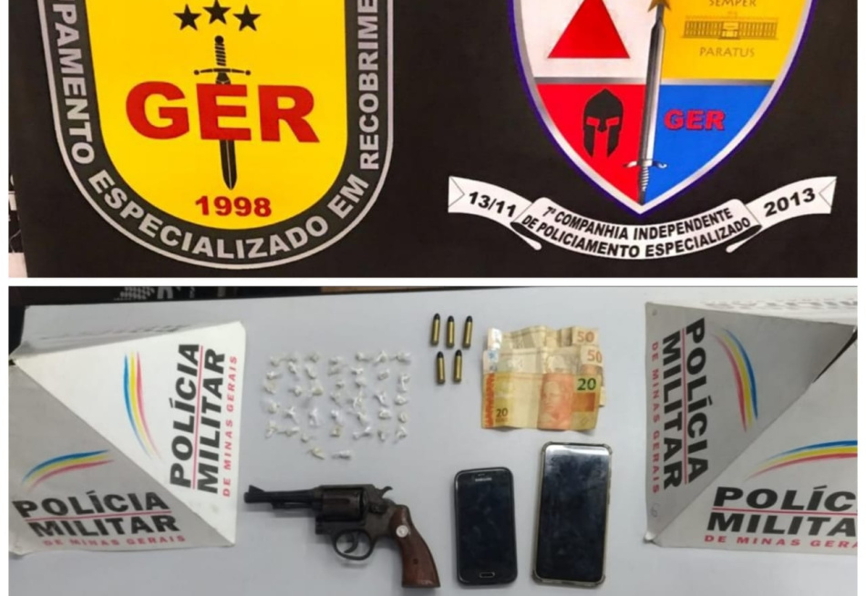 Dupla é presa em Itaúna acusada de tráfico de drogas