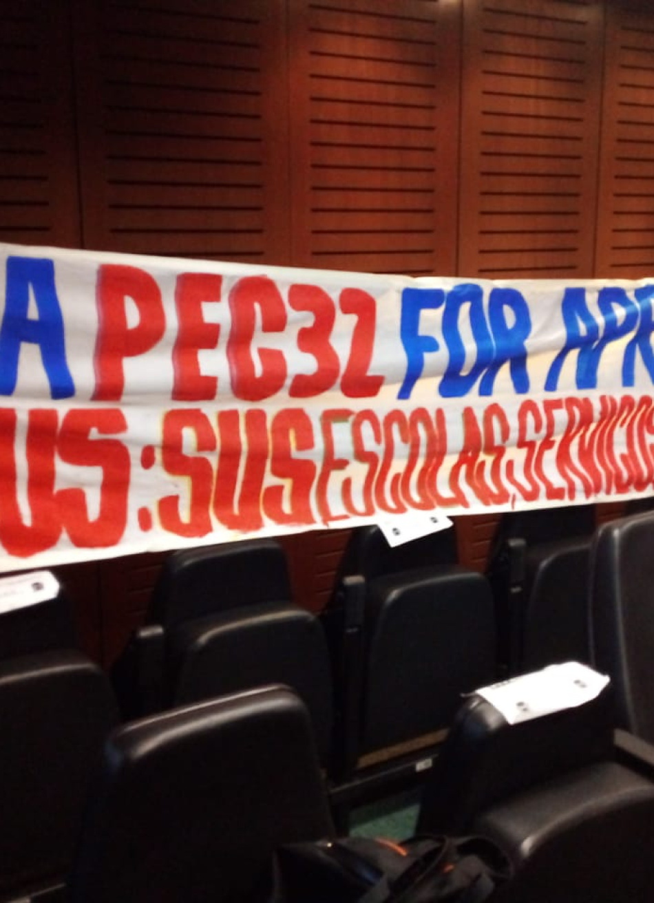 PEC 32 foi debatida em uma audiência pública realizada na noite desta segunda-feira na Câmara Municipal